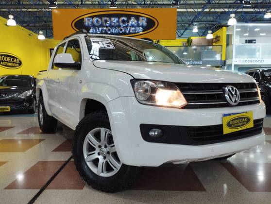 VOLKSWAGEN AMAROK 2.0 TRENDLINE 4X4 CD 16V TURBO INTERCOOLER DIESEL 4P AUTOMÁTICO VOLKSWAGEN AMAROK 2.0 TRENDLINE 4X4 CD 16V TURBO INTERCOOLER DIESEL 4P AUTOMÁTICO